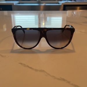 Authentic CELINE CL41435/3 086W2 Dark Havana Women's Sunglasses - 61 mm